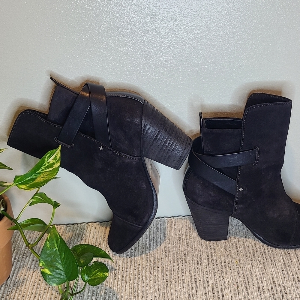 Rag And Bone Kinsey Booties Size 37/ 6 Womens - image 1